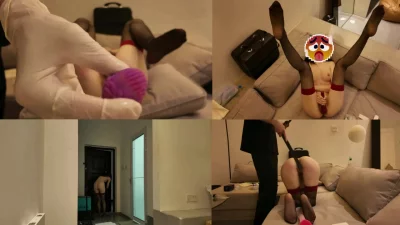 [原创] [重播]调反差女研 黑丝长腿翘臀裸体拿外卖 产卵玩弄