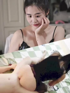 母狗老师黑丝吊带（第三视角 微露脸）