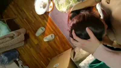 健身完迫不及待吃肉棒